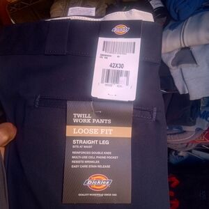 Dickies Men's Loose Fit Cargo Pants - Navy BRAND NEW W/TAGS